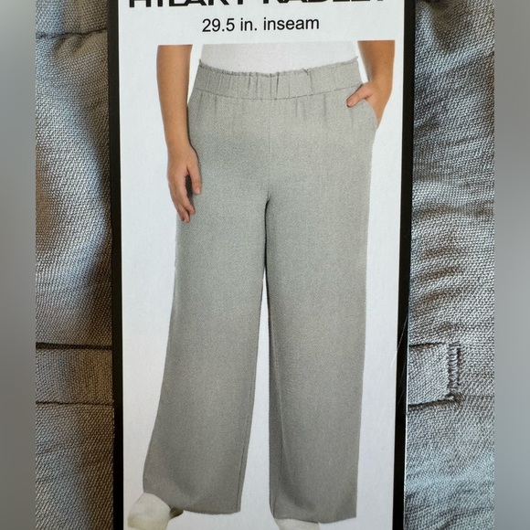 Hilary Radley Women's Wide Leg Crinkle Pants - Picture 3 of 5